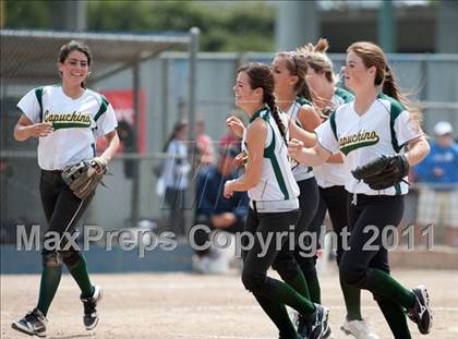 Thumbnail 1 in Capuchino vs. Santa Catalina (CIF CCS D3 Final) photogallery.