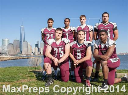 Thumbnail 1 in St. Peter's Prep (2014 Preseason Top 25 Photo Shoot)  photogallery.
