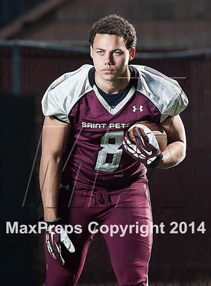 Thumbnail 1 in St. Peter's Prep (2014 Preseason Top 25 Photo Shoot)  photogallery.