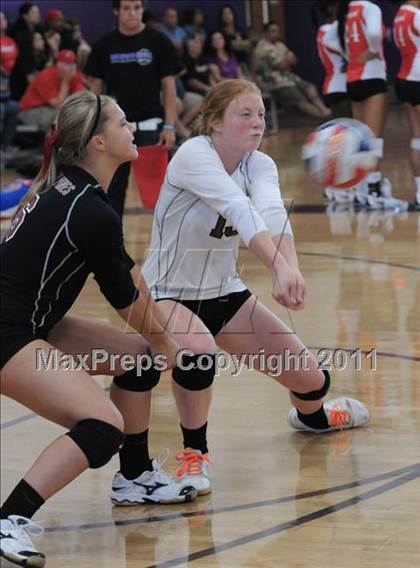 Thumbnail 2 in Clovis West vs. Torrey Pines (2010 Durango Fall Classic) photogallery.