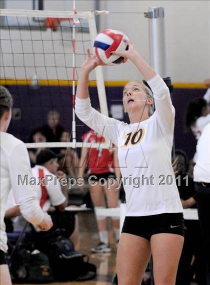 Thumbnail 3 in Clovis West vs. Torrey Pines (2010 Durango Fall Classic) photogallery.