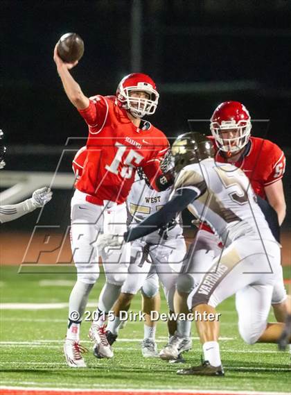 Thumbnail 2 in West @ Redondo Union (CIF SS 1st Round Playoff) photogallery.