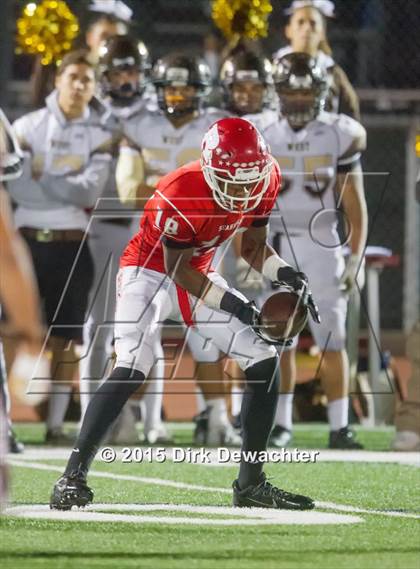 Thumbnail 2 in West @ Redondo Union (CIF SS 1st Round Playoff) photogallery.