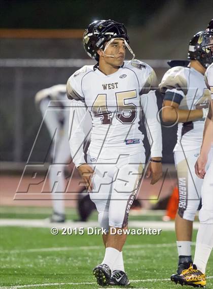 Thumbnail 1 in West @ Redondo Union (CIF SS 1st Round Playoff) photogallery.