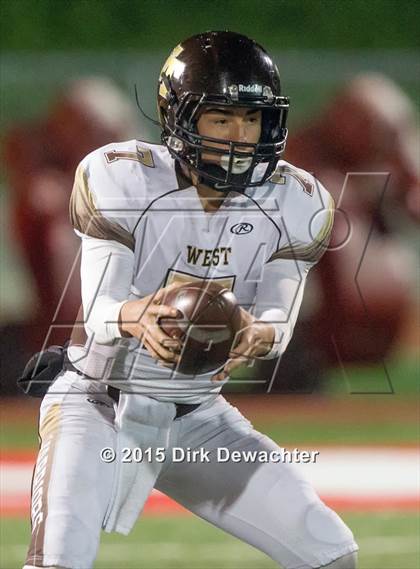 Thumbnail 1 in West @ Redondo Union (CIF SS 1st Round Playoff) photogallery.