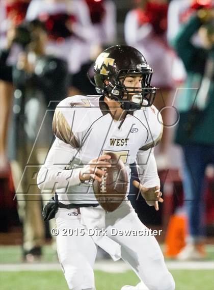 Thumbnail 2 in West @ Redondo Union (CIF SS 1st Round Playoff) photogallery.