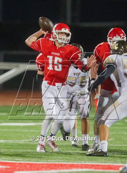Thumbnail 1 in West @ Redondo Union (CIF SS 1st Round Playoff) photogallery.