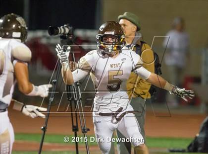 Thumbnail 1 in West @ Redondo Union (CIF SS 1st Round Playoff) photogallery.