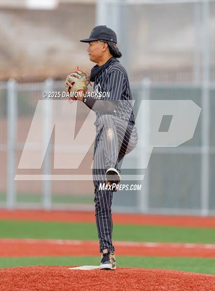 Thumbnail 1 in Sports Leadership & Management vs Virgin Valley (2025 NIAA 3A Southern Playoffs) photogallery.