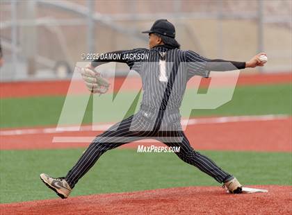 Thumbnail 2 in Sports Leadership & Management vs Virgin Valley (2025 NIAA 3A Southern Playoffs) photogallery.