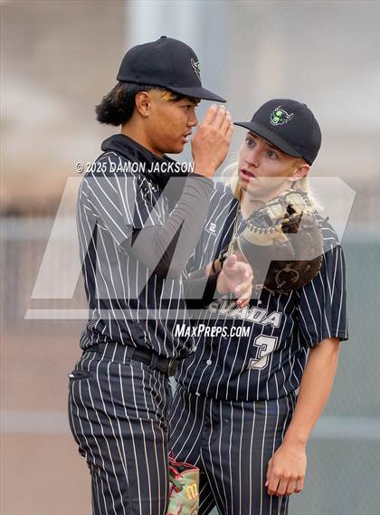 Thumbnail 1 in Sports Leadership & Management vs Virgin Valley (2025 NIAA 3A Southern Playoffs) photogallery.