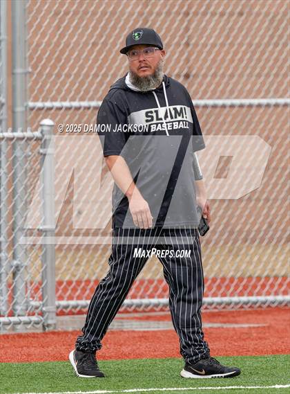 Thumbnail 3 in Sports Leadership & Management vs Virgin Valley (2025 NIAA 3A Southern Playoffs) photogallery.
