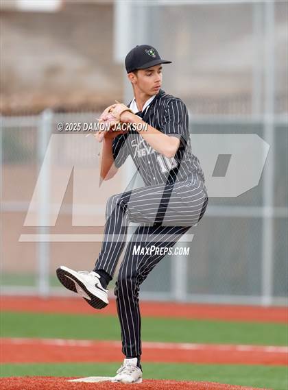Thumbnail 2 in Sports Leadership & Management vs Virgin Valley (2025 NIAA 3A Southern Playoffs) photogallery.