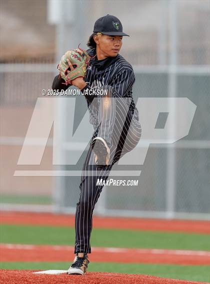 Thumbnail 3 in Sports Leadership & Management vs Virgin Valley (2025 NIAA 3A Southern Playoffs) photogallery.