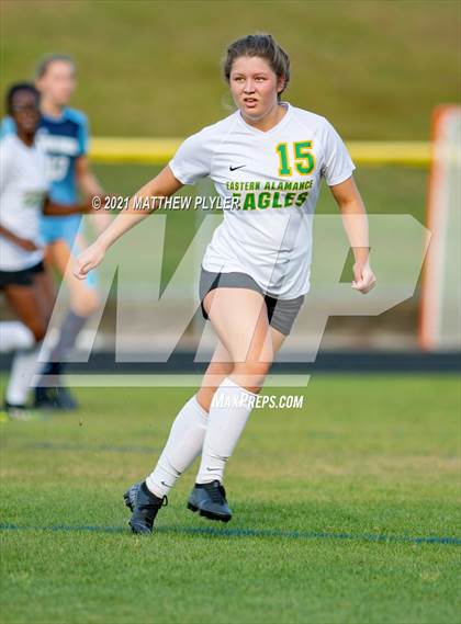 Thumbnail 2 in Eastern Alamance vs Union Pines (NCHSAA 3A Second Round) photogallery.