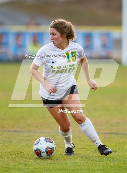 Thumbnail 3 in Eastern Alamance vs Union Pines (NCHSAA 3A Second Round) photogallery.