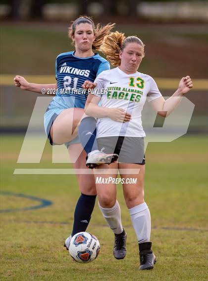 Thumbnail 1 in Eastern Alamance vs Union Pines (NCHSAA 3A Second Round) photogallery.