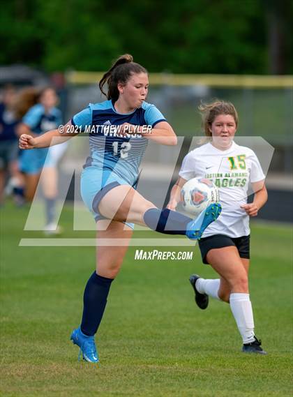 Thumbnail 3 in Eastern Alamance vs Union Pines (NCHSAA 3A Second Round) photogallery.