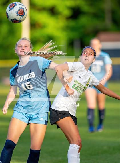 Thumbnail 3 in Eastern Alamance vs Union Pines (NCHSAA 3A Second Round) photogallery.