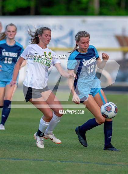 Thumbnail 2 in Eastern Alamance vs Union Pines (NCHSAA 3A Second Round) photogallery.