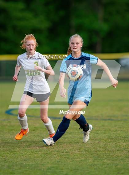 Thumbnail 2 in Eastern Alamance vs Union Pines (NCHSAA 3A Second Round) photogallery.