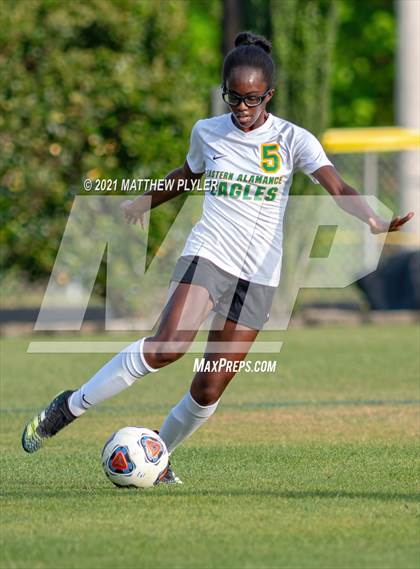 Thumbnail 3 in Eastern Alamance vs Union Pines (NCHSAA 3A Second Round) photogallery.