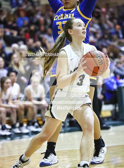 Thumbnail 3 in Carmel vs Noblesville (IHSAA Sectional Semifinal Playoff) photogallery.