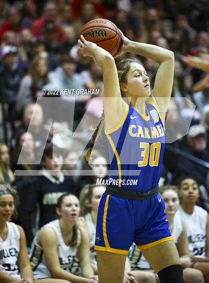 Thumbnail 2 in Carmel vs Noblesville (IHSAA Sectional Semifinal Playoff) photogallery.