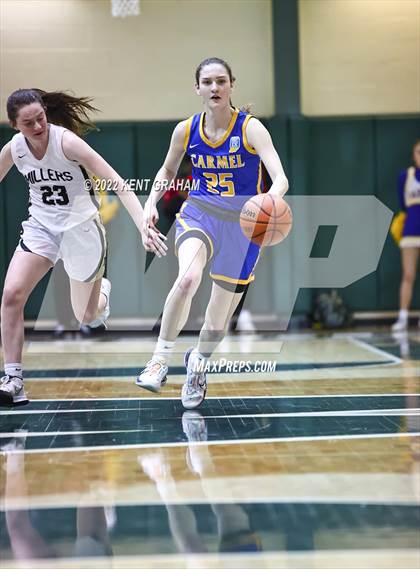 Thumbnail 2 in Carmel vs Noblesville (IHSAA Sectional Semifinal Playoff) photogallery.