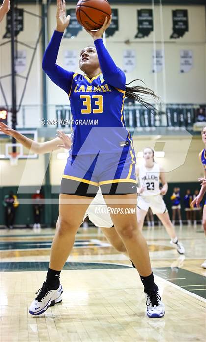 Thumbnail 3 in Carmel vs Noblesville (IHSAA Sectional Semifinal Playoff) photogallery.