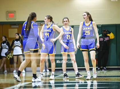 Thumbnail 3 in Carmel vs Noblesville (IHSAA Sectional Semifinal Playoff) photogallery.