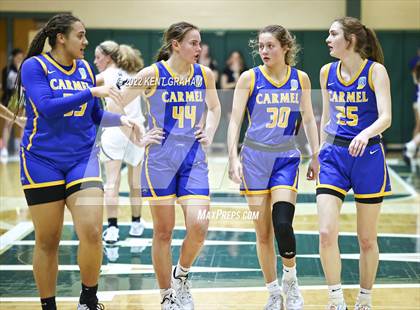Thumbnail 3 in Carmel vs Noblesville (IHSAA Sectional Semifinal Playoff) photogallery.