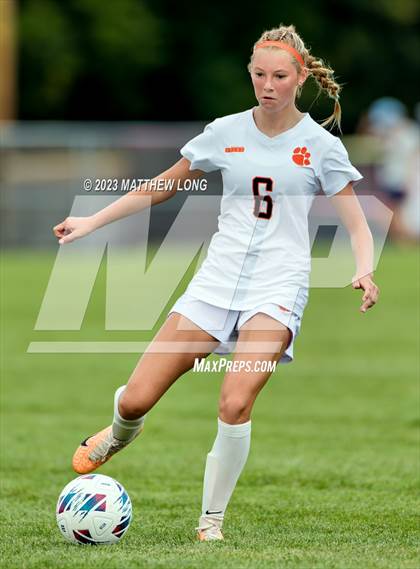 Thumbnail 1 in Lawrenceburg Tigers vs North Central photogallery.