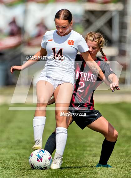 Thumbnail 3 in Lawrenceburg Tigers vs North Central photogallery.