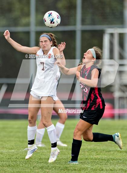 Thumbnail 2 in Lawrenceburg Tigers vs North Central photogallery.
