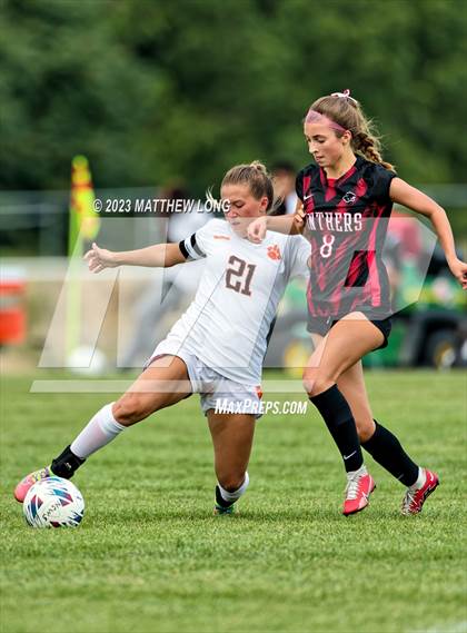Thumbnail 1 in Lawrenceburg Tigers vs North Central photogallery.