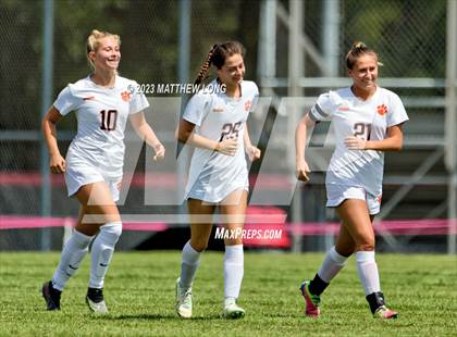 Thumbnail 2 in Lawrenceburg Tigers vs North Central photogallery.