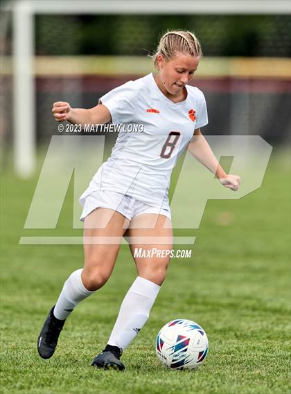 Thumbnail 2 in Lawrenceburg Tigers vs North Central photogallery.