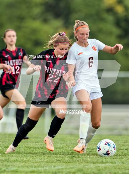 Thumbnail 1 in Lawrenceburg Tigers vs North Central photogallery.