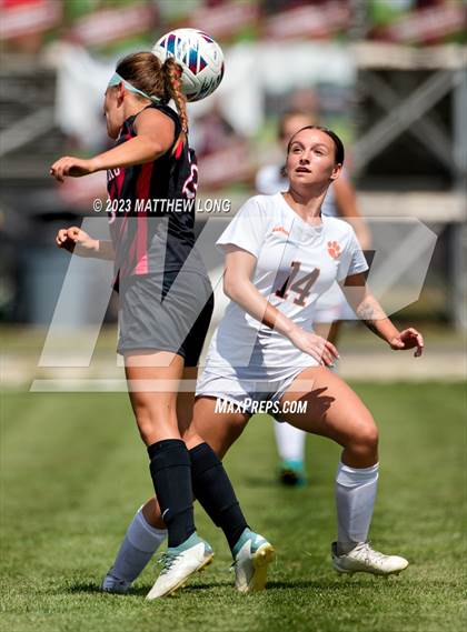 Thumbnail 1 in Lawrenceburg Tigers vs North Central photogallery.