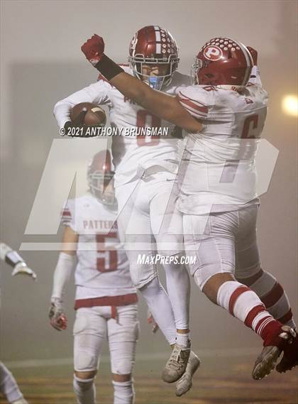 Thumbnail 2 in Patterson @ Yuba City (CIF SJS D3 Playoff) photogallery.