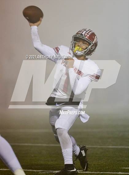 Thumbnail 2 in Patterson @ Yuba City (CIF SJS D3 Playoff) photogallery.