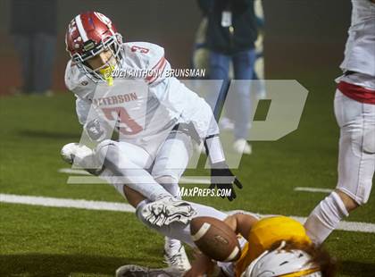 Thumbnail 2 in Patterson @ Yuba City (CIF SJS D3 Playoff) photogallery.