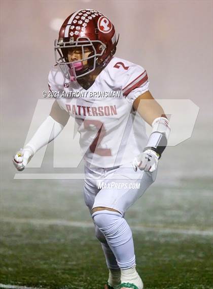 Thumbnail 1 in Patterson @ Yuba City (CIF SJS D3 Playoff) photogallery.