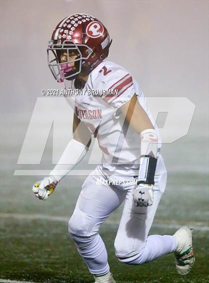 Thumbnail 3 in Patterson @ Yuba City (CIF SJS D3 Playoff) photogallery.