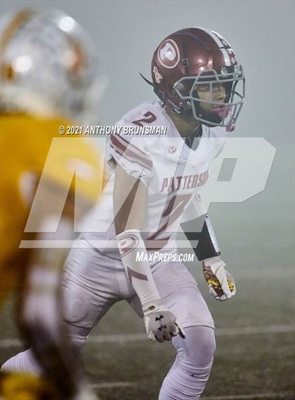 Thumbnail 3 in Patterson @ Yuba City (CIF SJS D3 Playoff) photogallery.
