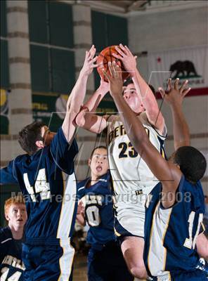 Thumbnail 2 in Berean Christian vs. Bentley (BCL Playoffs) photogallery.