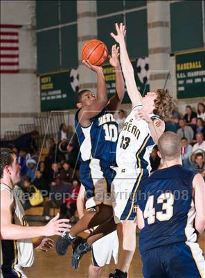 Thumbnail 2 in Berean Christian vs. Bentley (BCL Playoffs) photogallery.