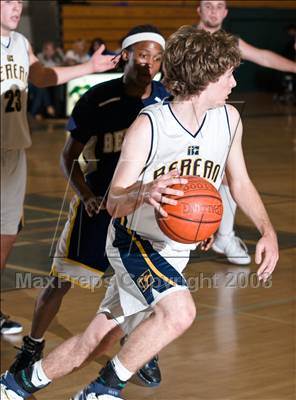 Thumbnail 3 in Berean Christian vs. Bentley (BCL Playoffs) photogallery.