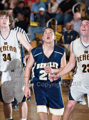 Thumbnail 2 in Berean Christian vs. Bentley (BCL Playoffs) photogallery.